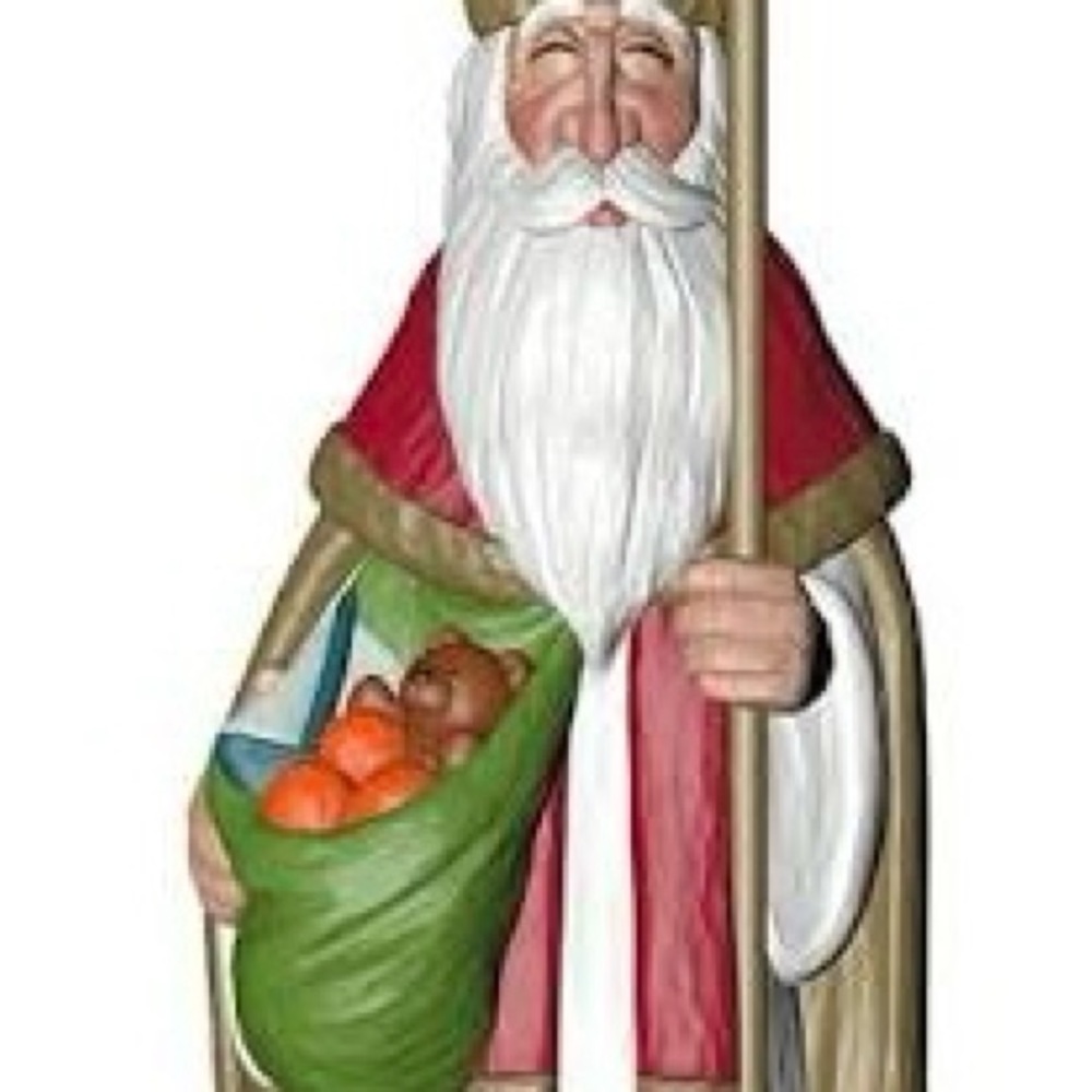 5.3” Hallmark Keepsake 2021 Saint Nicholas Ornament.